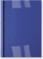 GBC LeatherGrain Thermal Binding Covers, 4 mm, 40 Sheet Capacity, A4, Royal Blue